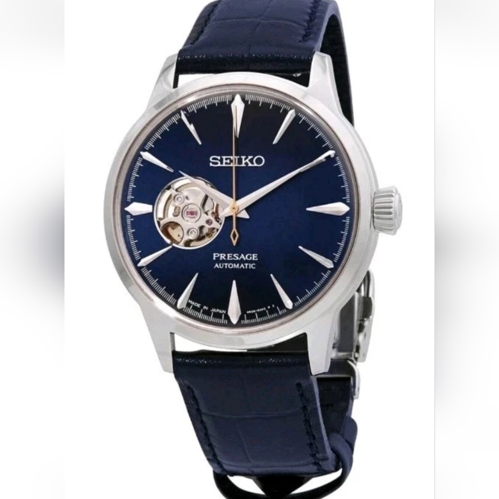 Seiko Presage Cocktail Time Blue Automatic Watch SSA405J1
